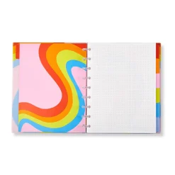 Levenger Midway Notebooks*Circa Colorfull Weekly/Monthly Undated Agenda Notebook