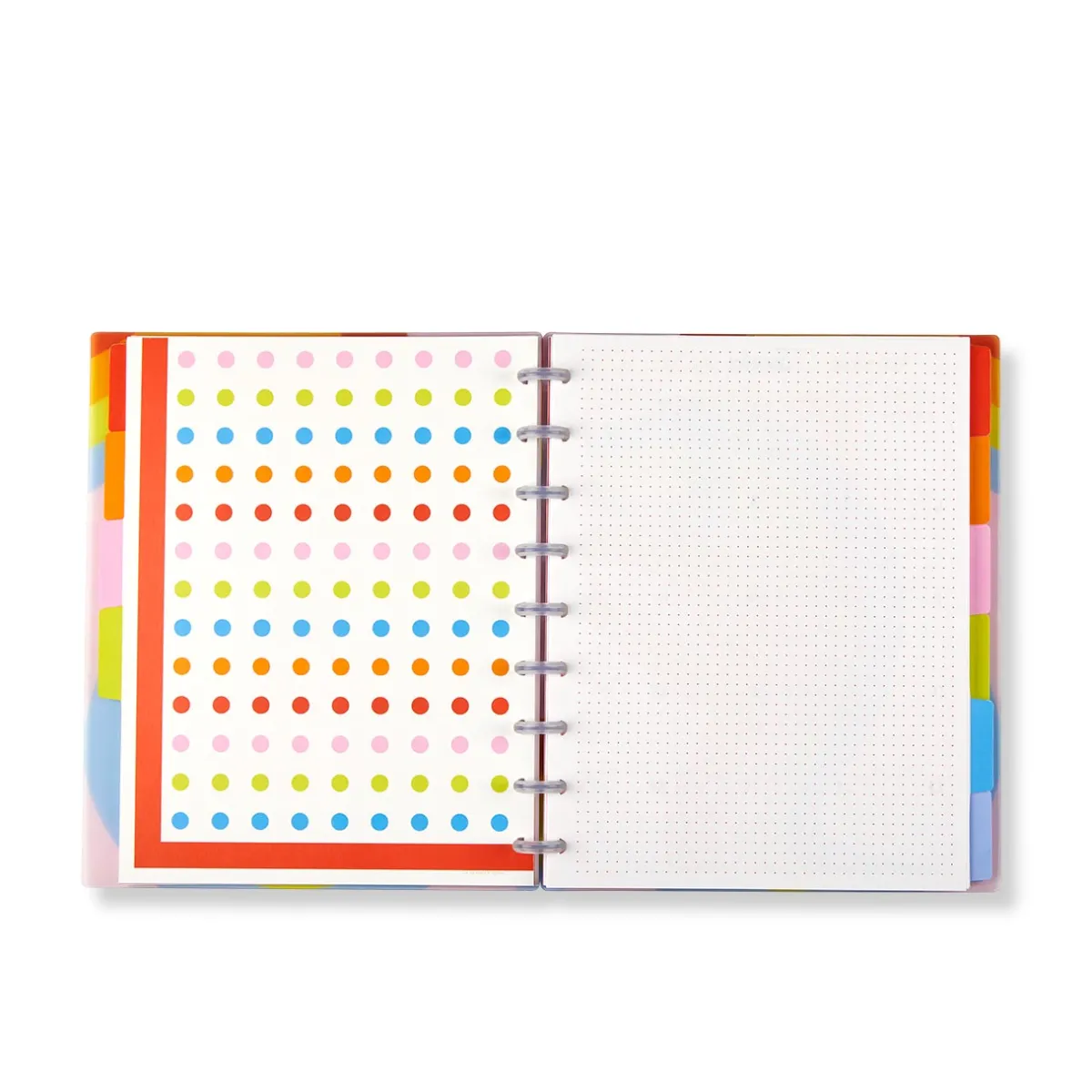 Levenger Midway Notebooks*Circa Colorfull Weekly/Monthly Undated Agenda Notebook