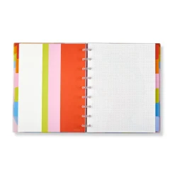 Levenger Midway Notebooks*Circa Colorfull Weekly/Monthly Undated Agenda Notebook