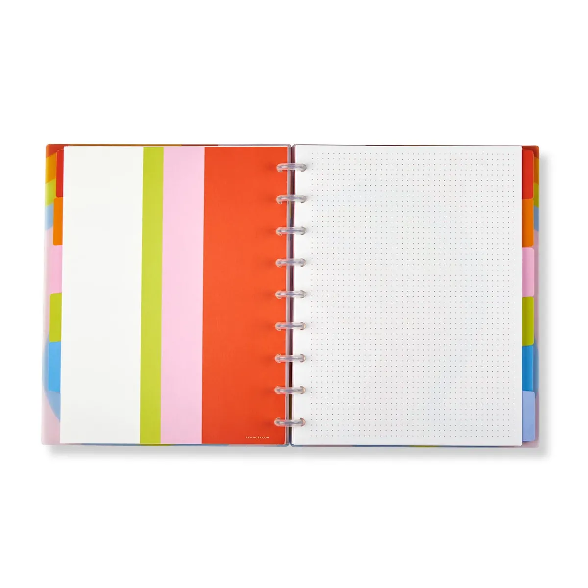 Levenger Midway Notebooks*Circa Colorfull Weekly/Monthly Undated Agenda Notebook