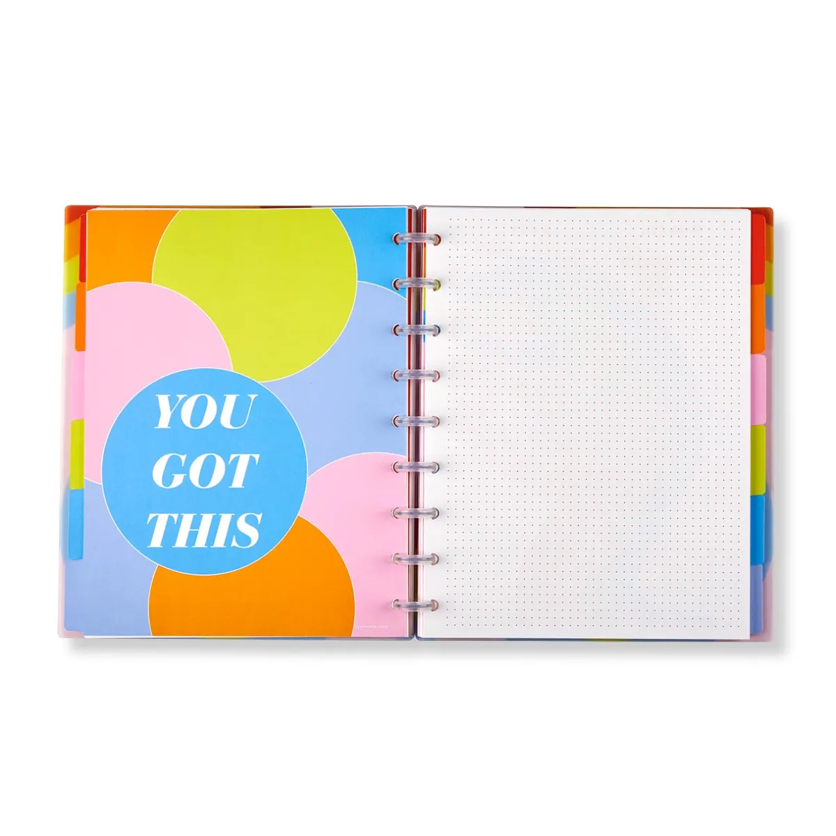 Levenger Midway Notebooks*Circa Colorfull Weekly/Monthly Undated Agenda Notebook