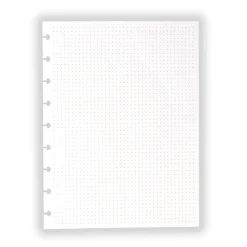 Levenger Midway Refills*Circa Colorfull Weekly/Monthly Undated Agenda Refill (40 sheets)