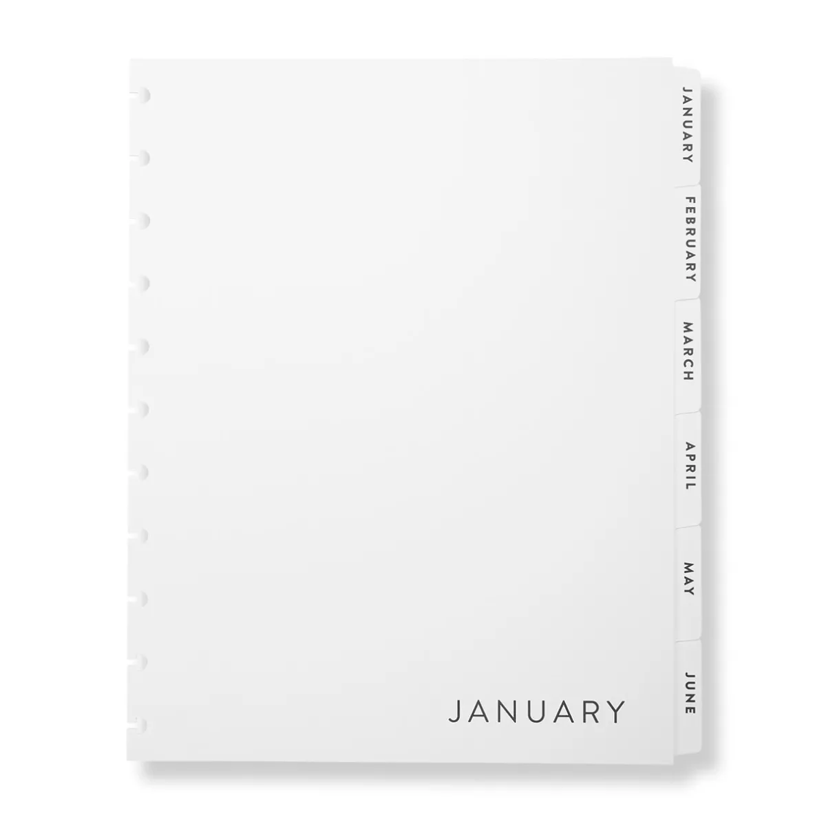 Levenger Junior Refills|Letter Refills*Circa Contemporary Monthly Tab Dividers (set of 12)