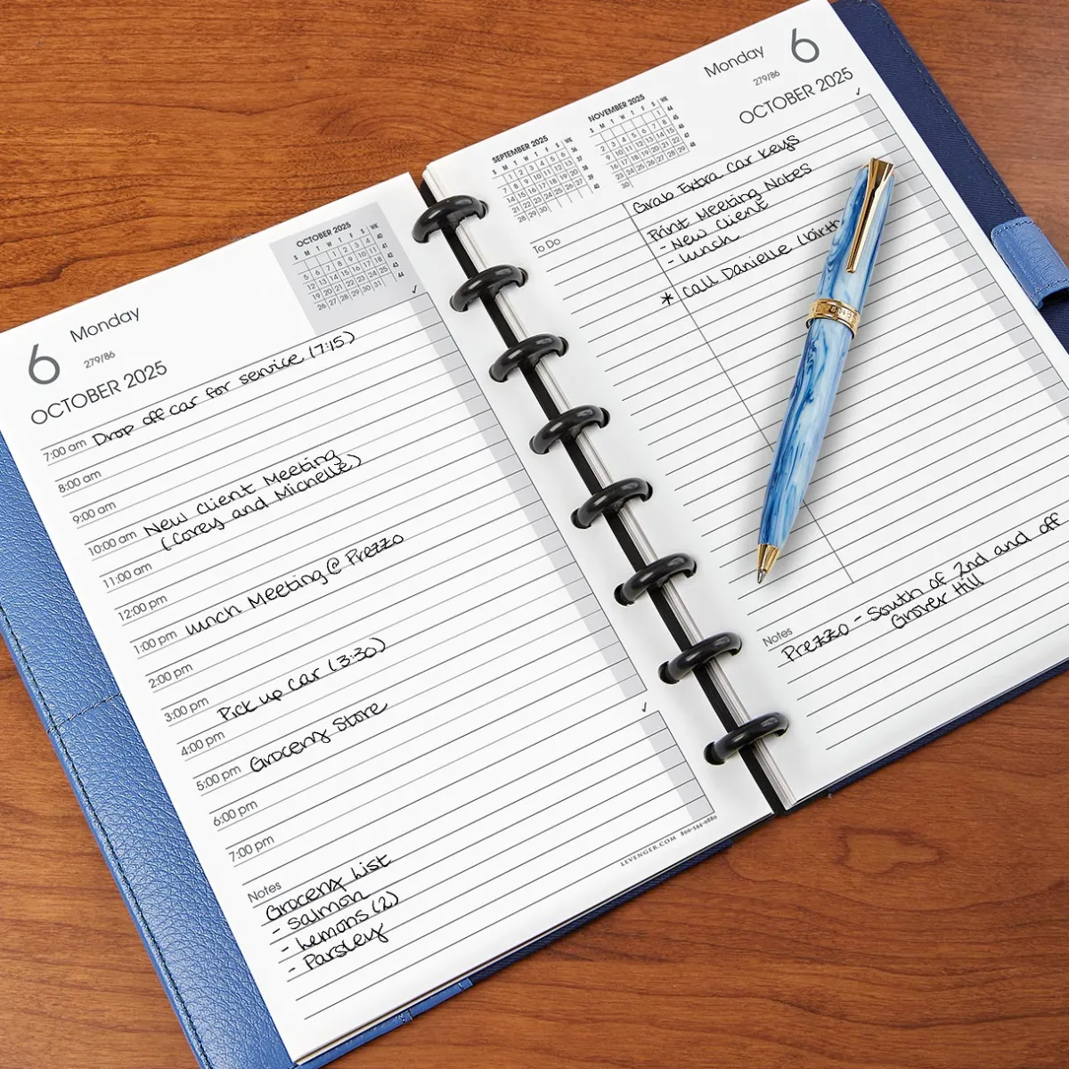 Levenger Compact Refills|Junior Refills*Circa Daily Agenda Refill