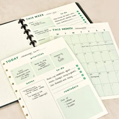 Levenger Letter Refills*Circa Daily-Weekly-Monthly Planner Refill