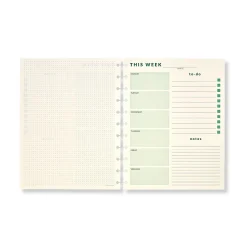 Levenger Letter Refills*Circa Daily-Weekly-Monthly Planner Refill