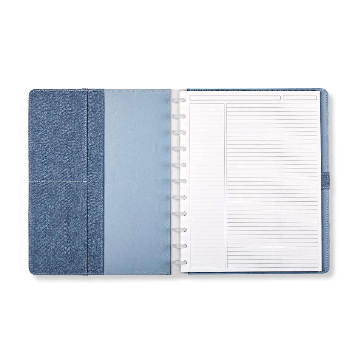 Levenger Letter Notebooks*Circa Denim Discbound Notebook