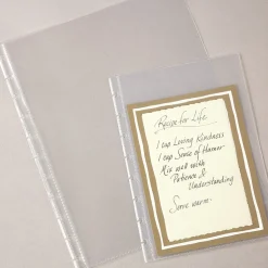 Levenger Accessories*Circa Discbound Notebook Sheet Protectors (set of 5)