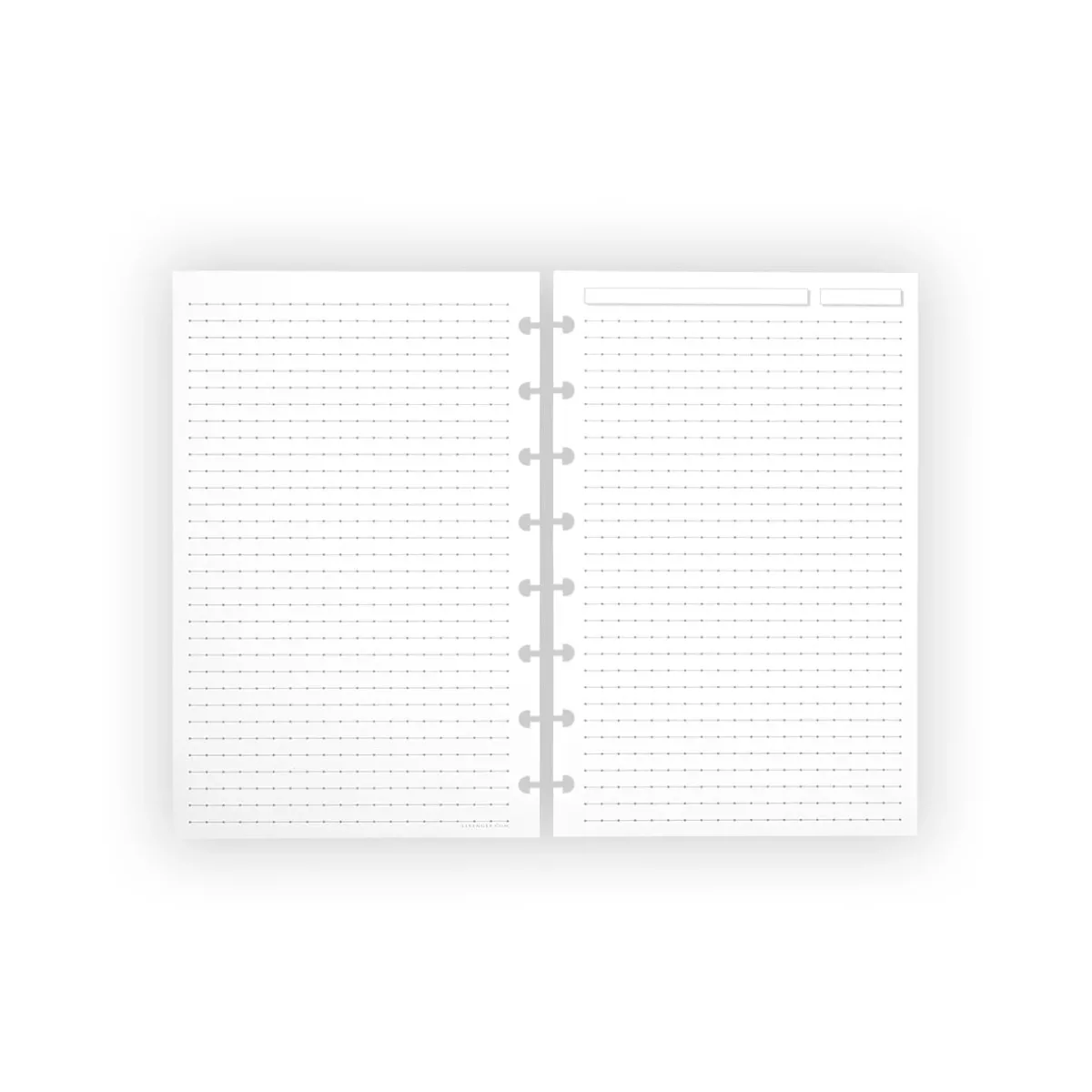 Levenger Junior Refills|Letter Refills*Circa Dot Matrix Discbound Refill (300 sheets)