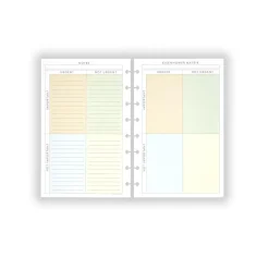Levenger Junior Refills|Letter Refills*Circa Eisenhower Priorities Matrix Refill (300 sheets)