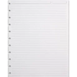 Levenger Compact Refills|Junior Refills*Circa Full-Page 1/4" Ruled Discbound Refill (300 sheets)