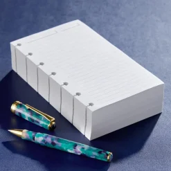 Levenger Compact Refills|Junior Refills*Circa Full-Page 1/4" Ruled Discbound Refill (300 sheets)