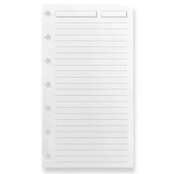 Levenger Compact Refills|Junior Refills*Circa Full-Page 1/4