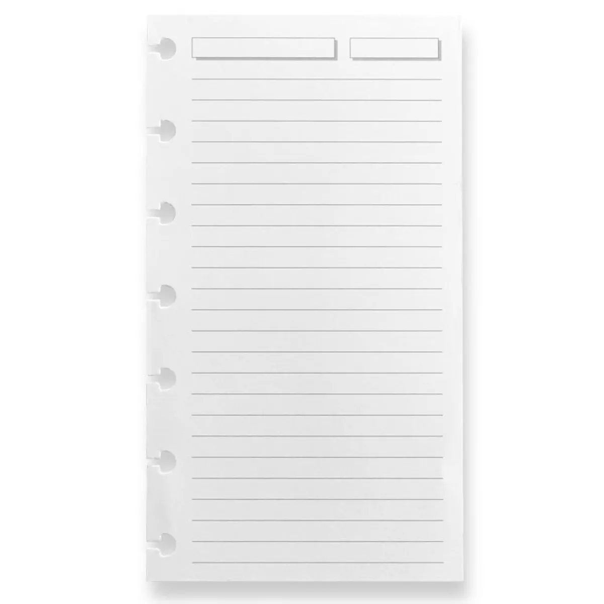 Levenger Compact Refills|Junior Refills*Circa Full-Page 1/4" Ruled Discbound Refill (300 sheets)
