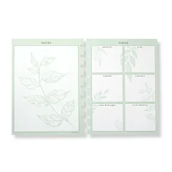 Levenger Midway Refills*Circa Greenleaves Daily Planner Discbound Refill (50 sheets)