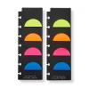 Levenger Accessories|Bookmarks*Circa Half-Moon Sticky Notes (set of 2)