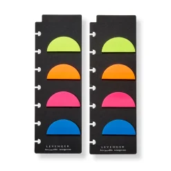 Levenger Accessories|Bookmarks*Circa Half-Moon Sticky Notes (set of 2)