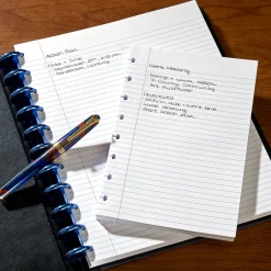 Levenger Junior Refills|Letter Refills*Circa Heritage Ruled Discbound Refill (300 sheets)