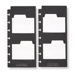 Levenger Junior Refills|Letter Refills*Circa Keeping Tabs Discbound Sticky Notes (set of 2)