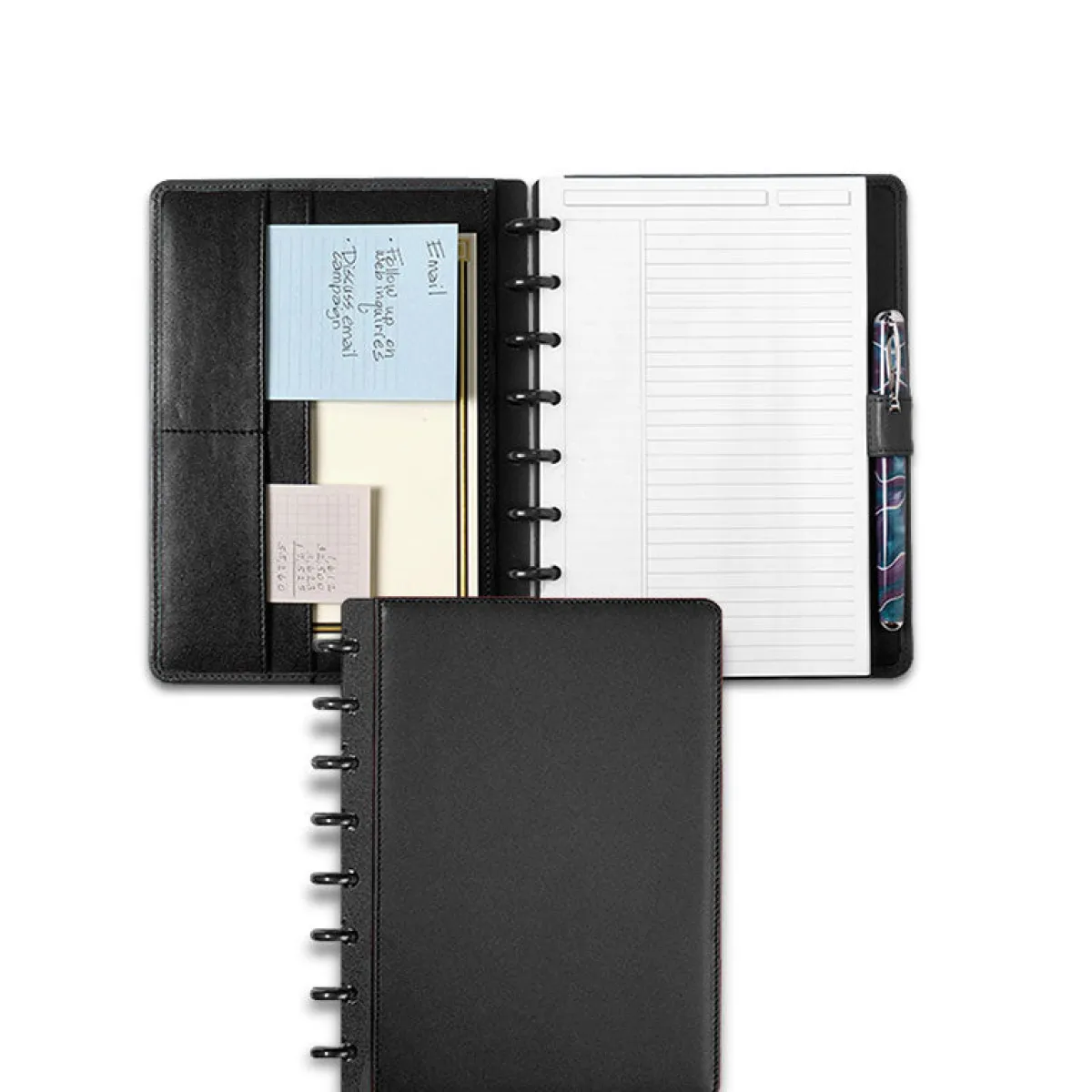 Levenger Compact Notebooks|Junior Notebooks*Circa Leather Discbound Notebook