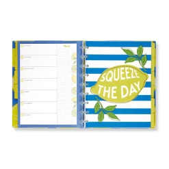 Levenger Midway Notebooks*Circa Lemonade Weekly/Monthly Undated Agenda Notebook