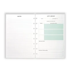 Levenger Junior Refills*Circa Let's Recap Refill (50 sheets)