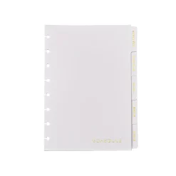 Levenger Accessories*Circa Life Works Discbound Notebook Dividers
