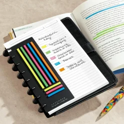 Levenger Bookmarks|Sticky Notes & Tabs*Circa Linelighter Page Flags (set of 2)