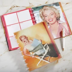 Levenger Midway Notebooks*Circa Love, Marilyn Undated Agenda Notebook