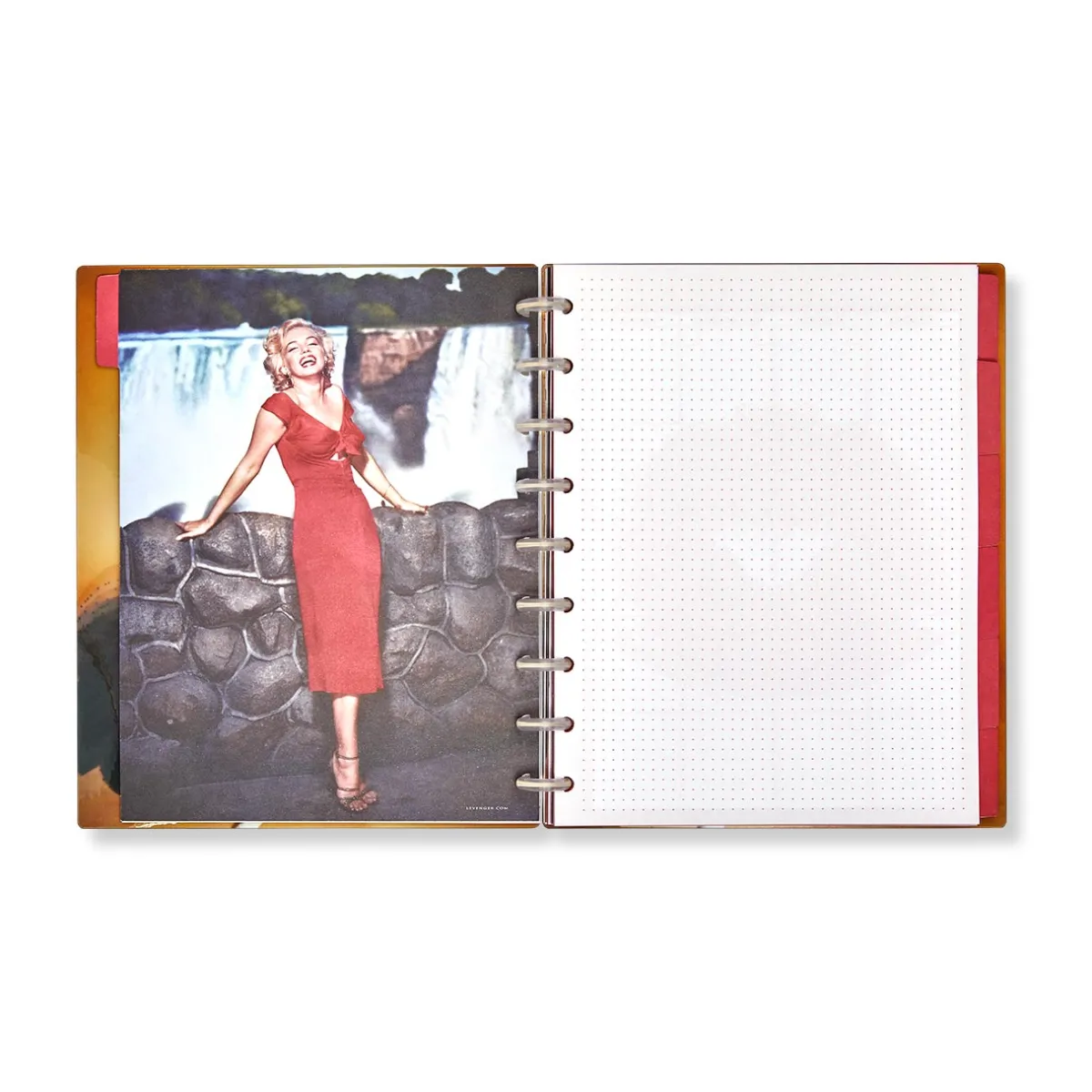 Levenger Midway Notebooks*Circa Love, Marilyn Undated Agenda Notebook