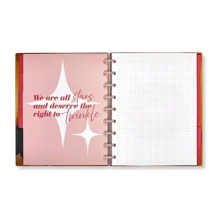 Levenger Midway Notebooks*Circa Love, Marilyn Undated Agenda Notebook