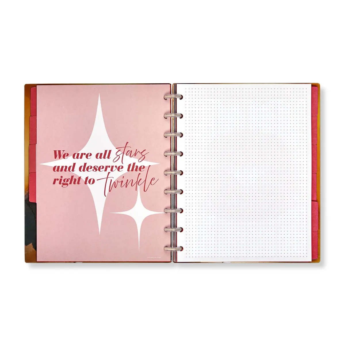 Levenger Midway Notebooks*Circa Love, Marilyn Undated Agenda Notebook