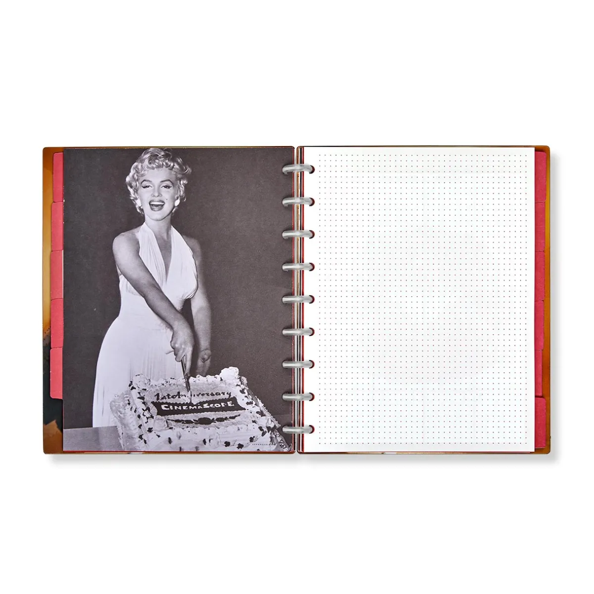 Levenger Midway Notebooks*Circa Love, Marilyn Undated Agenda Notebook