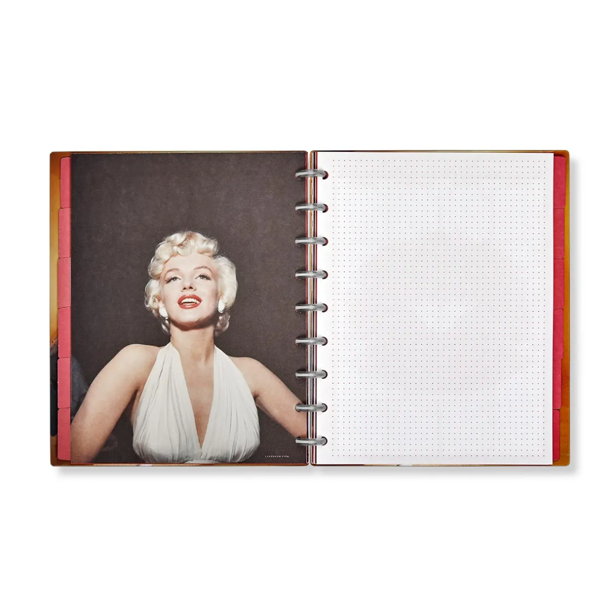 Levenger Midway Notebooks*Circa Love, Marilyn Undated Agenda Notebook