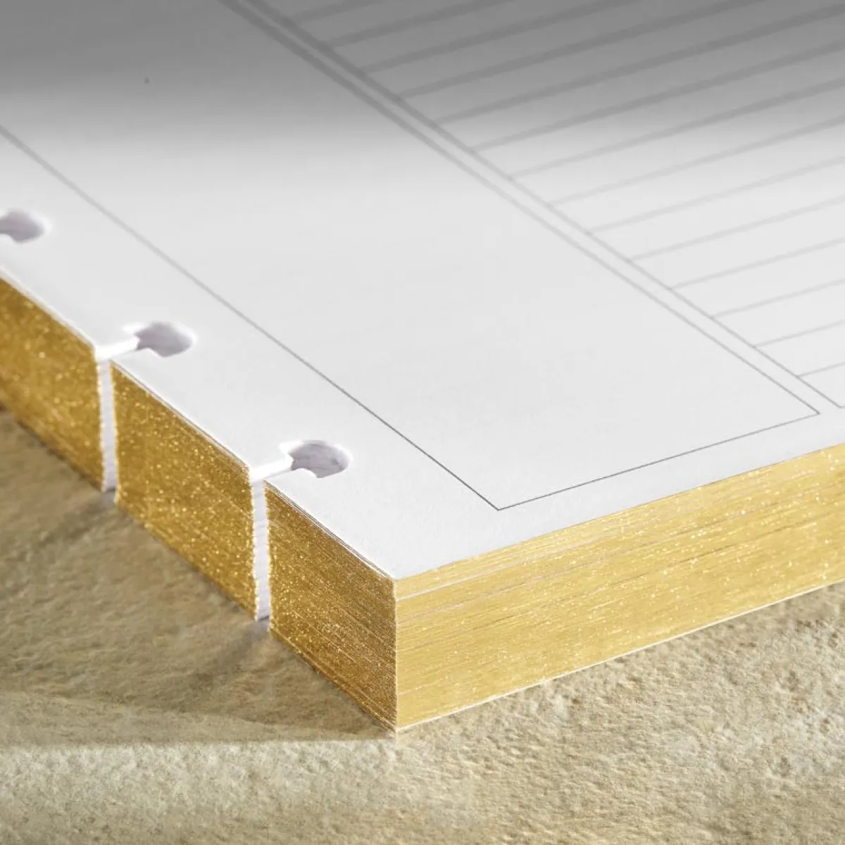 Levenger Junior Refills|Letter Refills*Circa Luxe Annotation Ruled Discbound Refill (100 sheets)