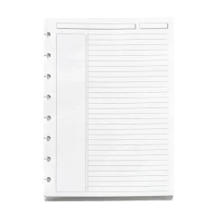 Levenger Junior Refills|Letter Refills*Circa Luxe Annotation Ruled Discbound Refill (100 sheets)