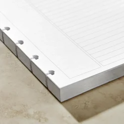 Levenger Junior Refills|Letter Refills*Circa Luxe Annotation Ruled Discbound Refill (100 sheets)