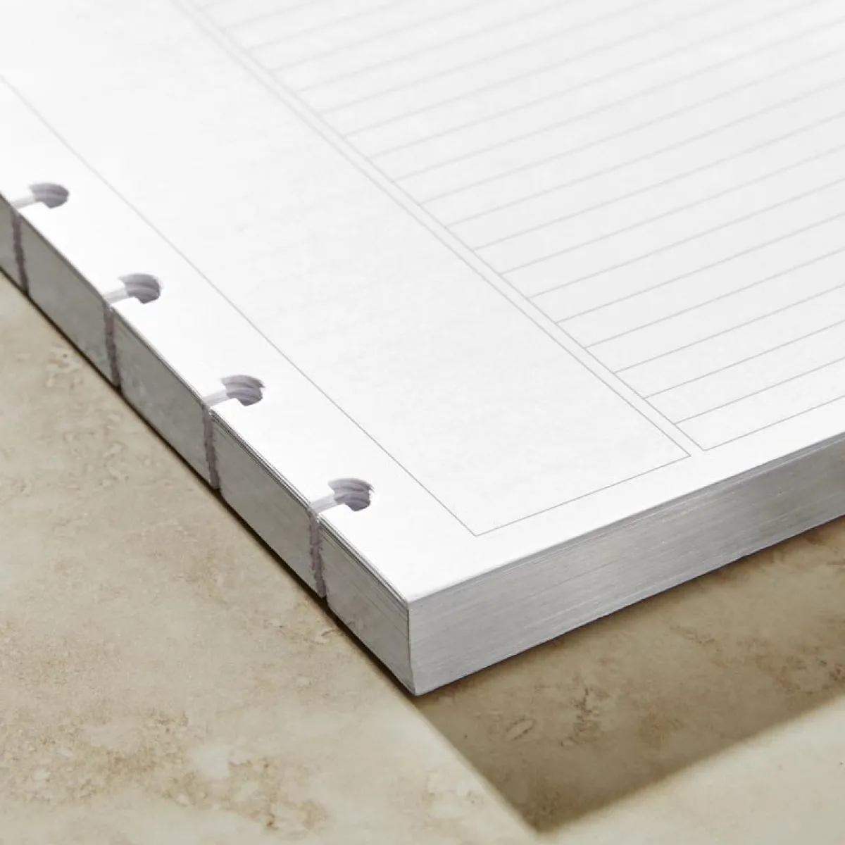 Levenger Junior Refills|Letter Refills*Circa Luxe Annotation Ruled Discbound Refill (100 sheets)