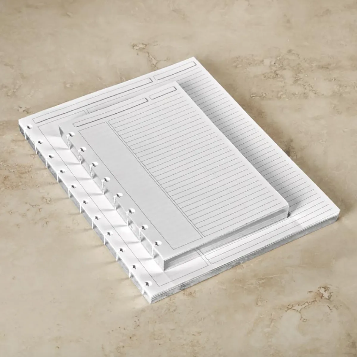 Levenger Junior Refills|Letter Refills*Circa Luxe Annotation Ruled Discbound Refill (100 sheets)