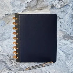 Levenger Junior Notebooks|Midway Notebooks*Circa Luxe Leather Discbound Notebook
