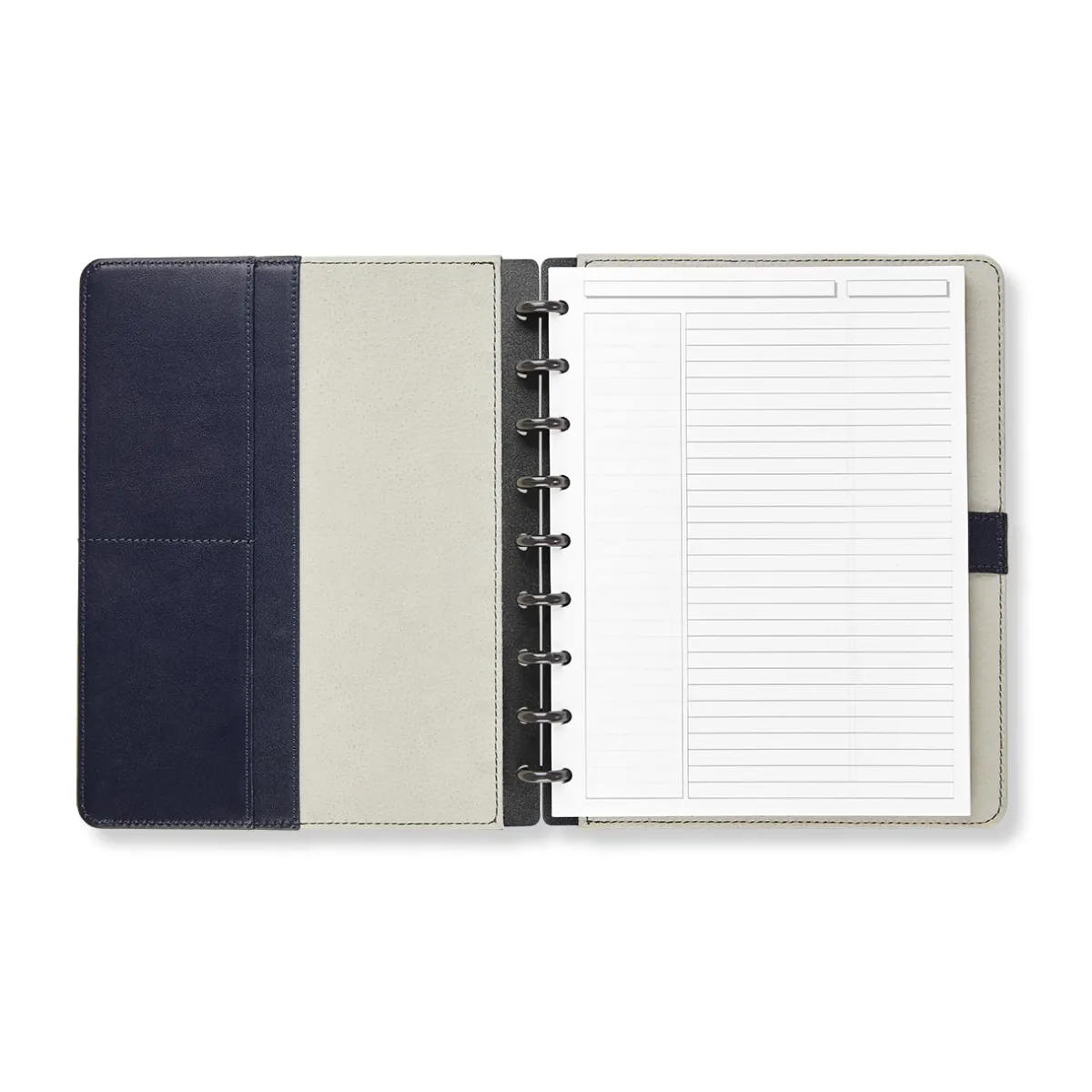 Levenger Junior Notebooks|Midway Notebooks*Circa Luxe Leather Discbound Notebook