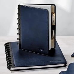 Levenger Junior Notebooks|Midway Notebooks*Circa Luxe Leather Discbound Notebook