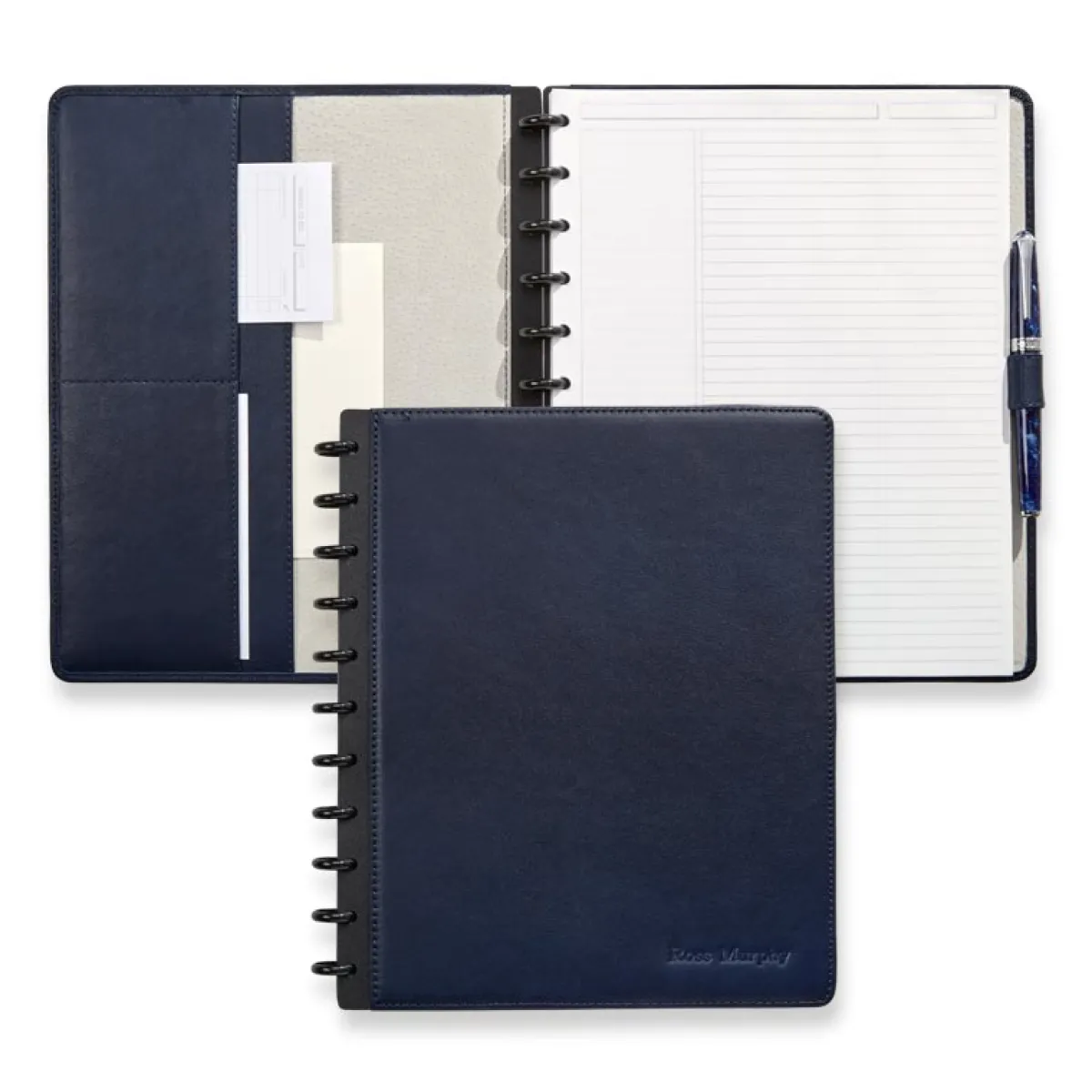 Levenger Junior Notebooks|Midway Notebooks*Circa Luxe Leather Discbound Notebook