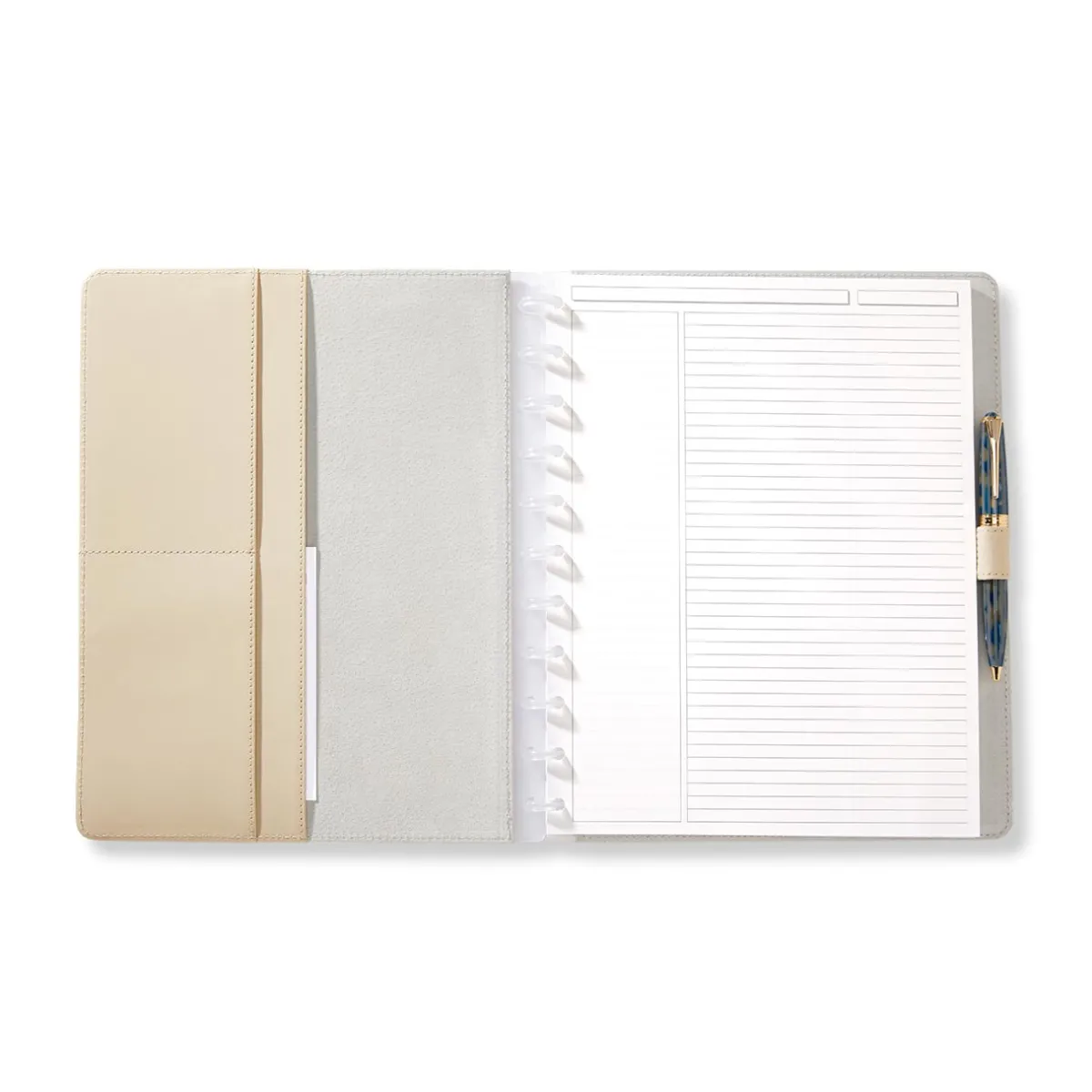 Levenger Junior Notebooks|Midway Notebooks*Circa Luxe Leather Discbound Notebook