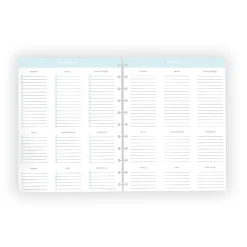 Levenger Letter Refills*Circa Meal Prep Planner Discbound Refill (100 sheets)