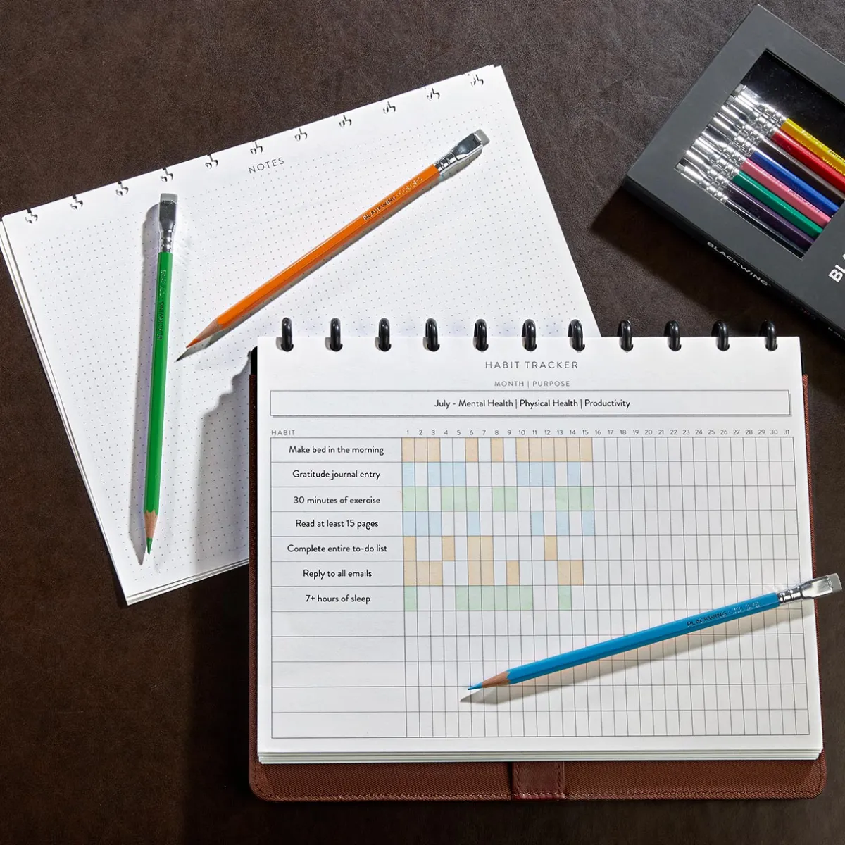 Levenger Letter Refills*Circa Measure and Manage Tracker Discbound Refill (100 sheets)