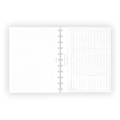 Levenger Letter Refills*Circa Measure and Manage Tracker Discbound Refill (100 sheets)