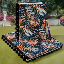 Levenger Letter Notebooks*Circa Midnight Garden Discbound Notebook