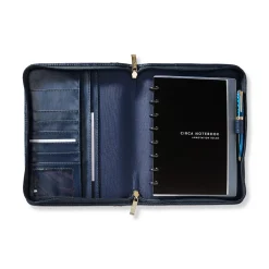 Levenger Junior Notebooks|Padfolios*Circa Midnight Garden Zip Folio