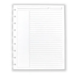 Levenger Midway Refills*Circa Midway Annotation 1/4" Ruled Refill (100 sheets)